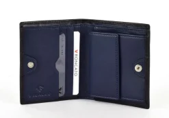 Portafoglio uomo piccolo Roncato Vesuvio 0023 Nero/Navy