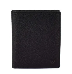 Portafoglio uomo piccolo Roncato Vesuvio 0023 Nero/Antracite