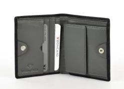 Portafoglio uomo piccolo Roncato Vesuvio 0023 Nero/Antracite