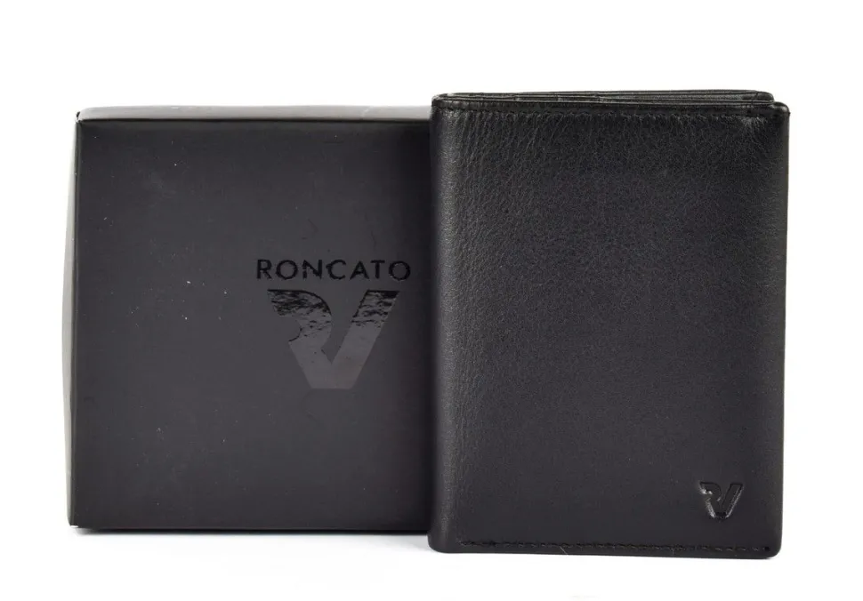 Portafoglio uomo piccolo Roncato Pascal 2909 Nero