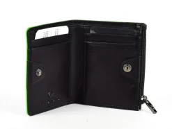 Portafoglio uomo piccolo Roncato Iron 4.0 713 Nero/Verde