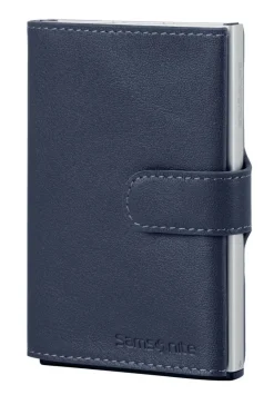 Portafoglio uomo piccolo Samsonite Alu Fit Blu