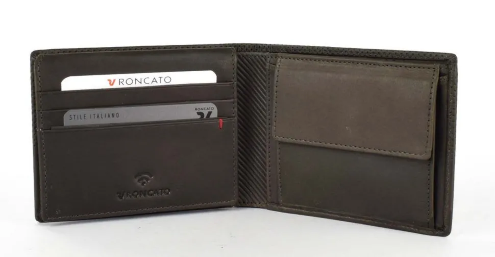 Portafoglio uomo Roncato New York 2110 Points Antracite