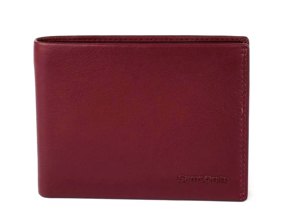 Portafoglio uomo sottile Samsonite Attack 2 SLG 005 Bordeaux