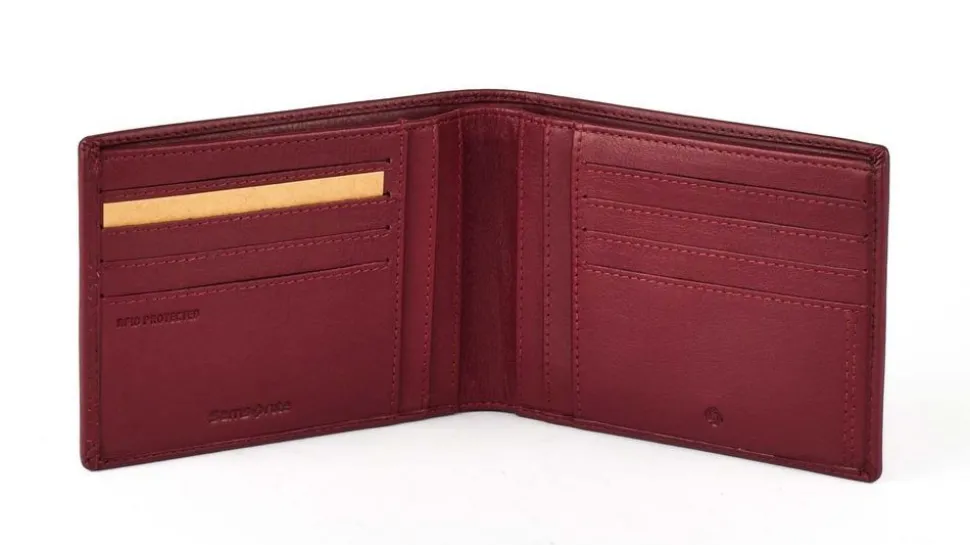 Portafoglio uomo sottile Samsonite Attack 2 SLG 005 Bordeaux