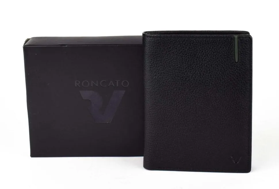 Portafoglio uomo verticale Roncato Liverpool 1043 Nero