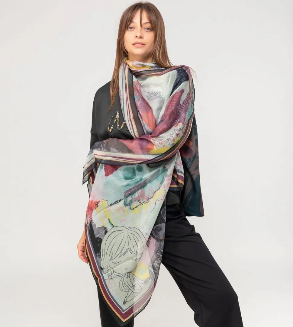 Sciarpa Anekke Core multicolor 39480-051