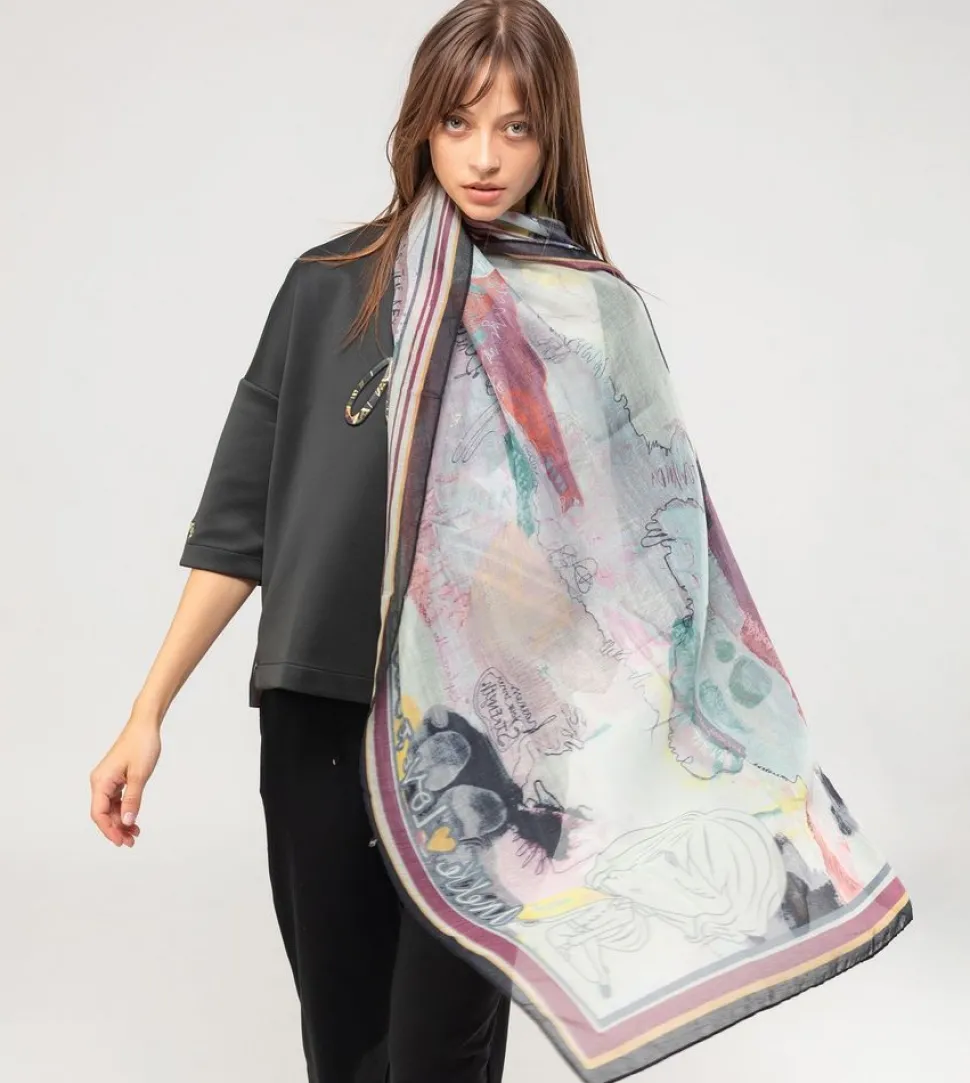 Sciarpa Anekke Core multicolor 39480-051