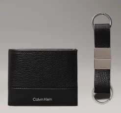 Set regalo Portafoglio e Portachiavi Calvin Klein Nero