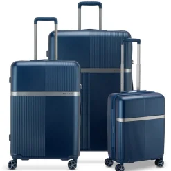 Set 3 Trolley espandibili Roncato AirGlam Blu Notte