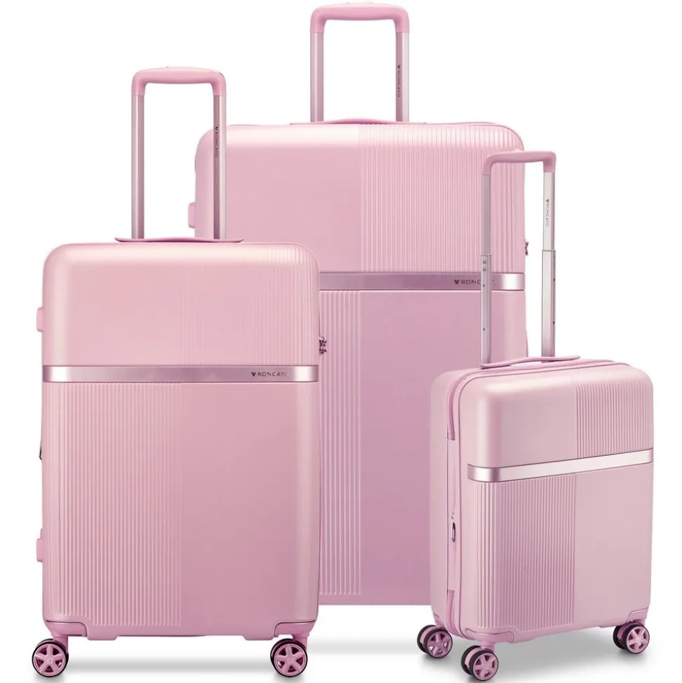 Set 3 Trolley espandibili Roncato AirGlam Cipria