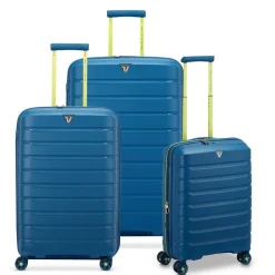 Set 3 Trolley espandibili Roncato B-Flying Move Blu Laguna