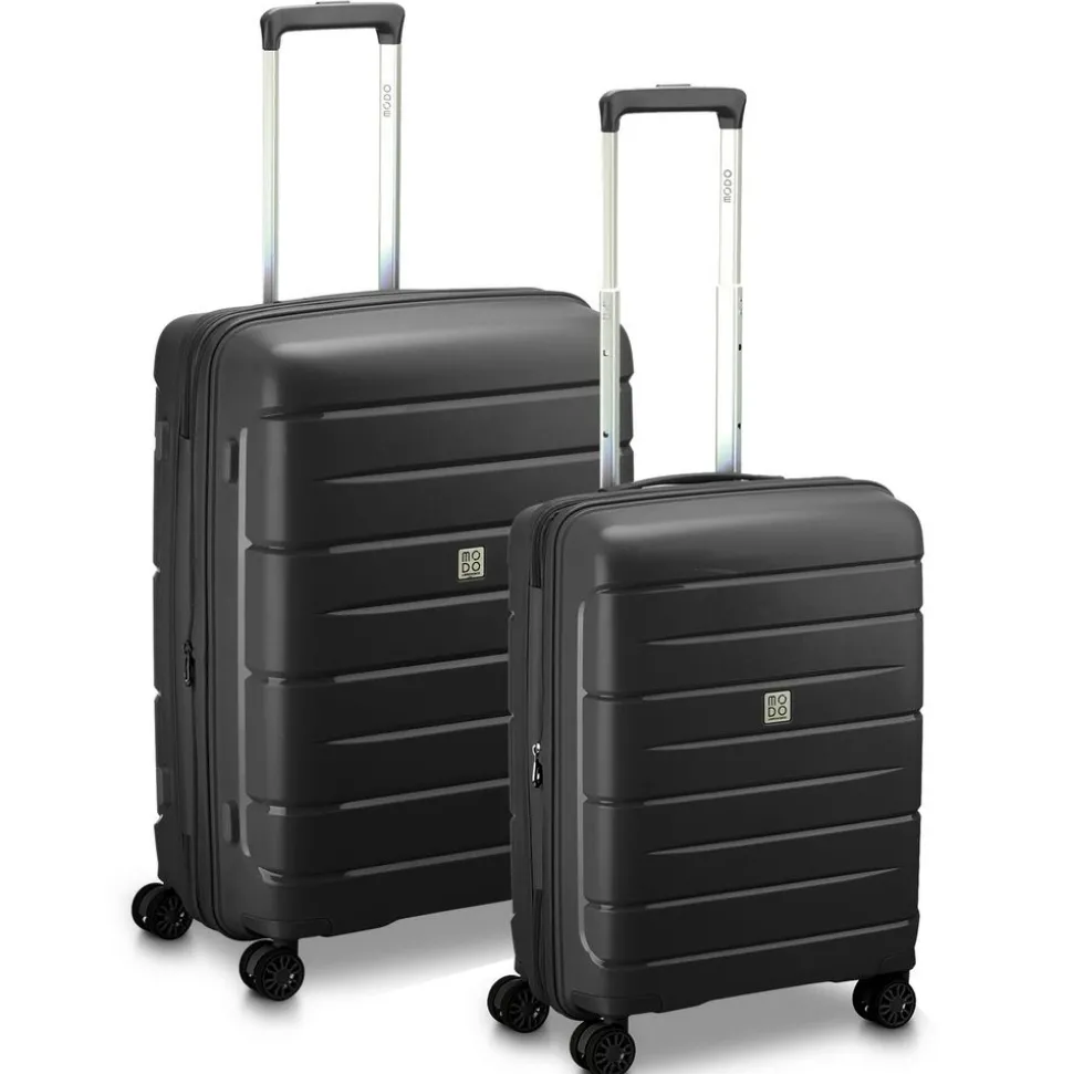 Set 2 Trolley MODO by Roncato Starlight 3.0 Nero