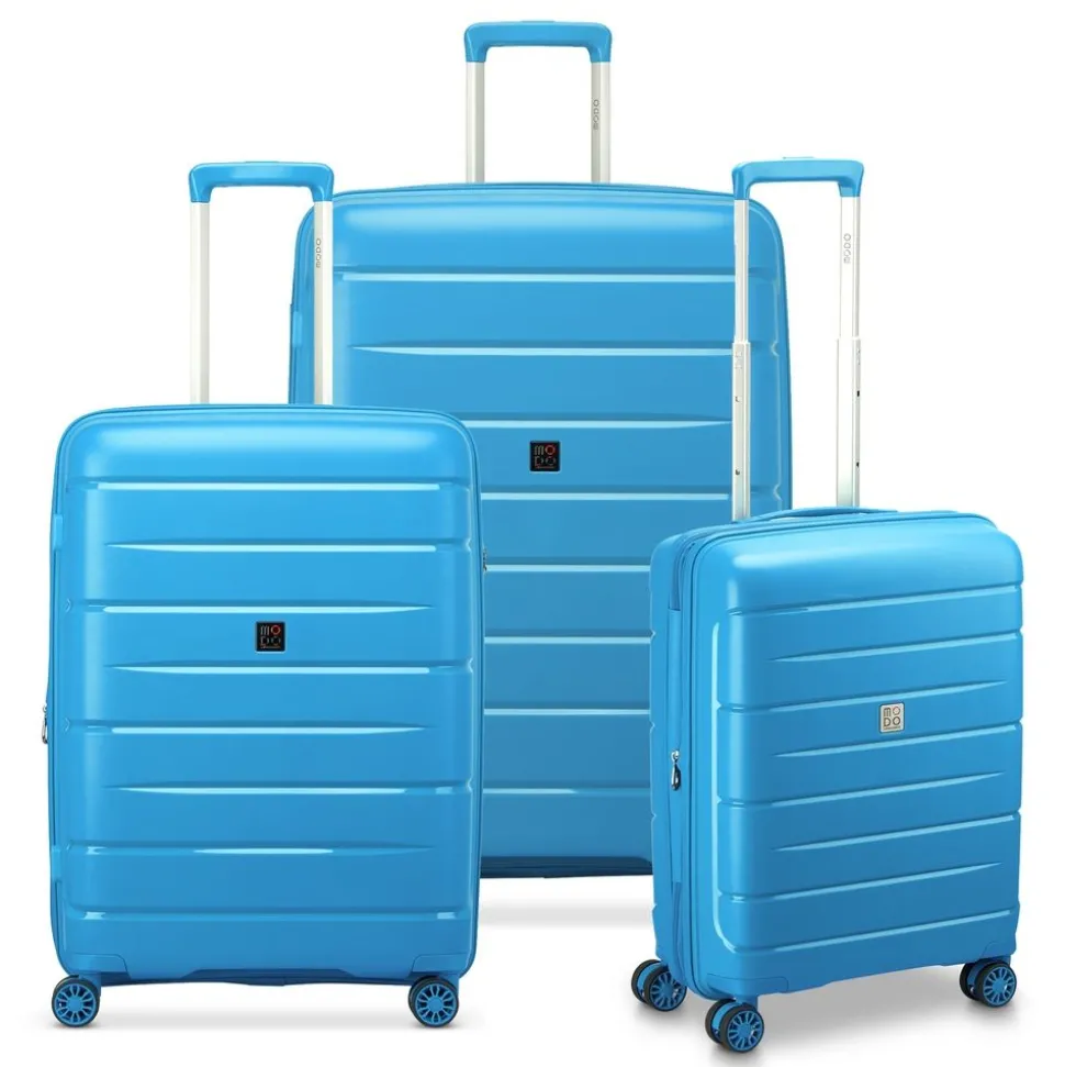 Set 3 Trolley MODO by Roncato Starlight 3.0 Bluette