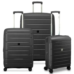 Set 3 Trolley MODO by Roncato Starlight 3.0 Nero