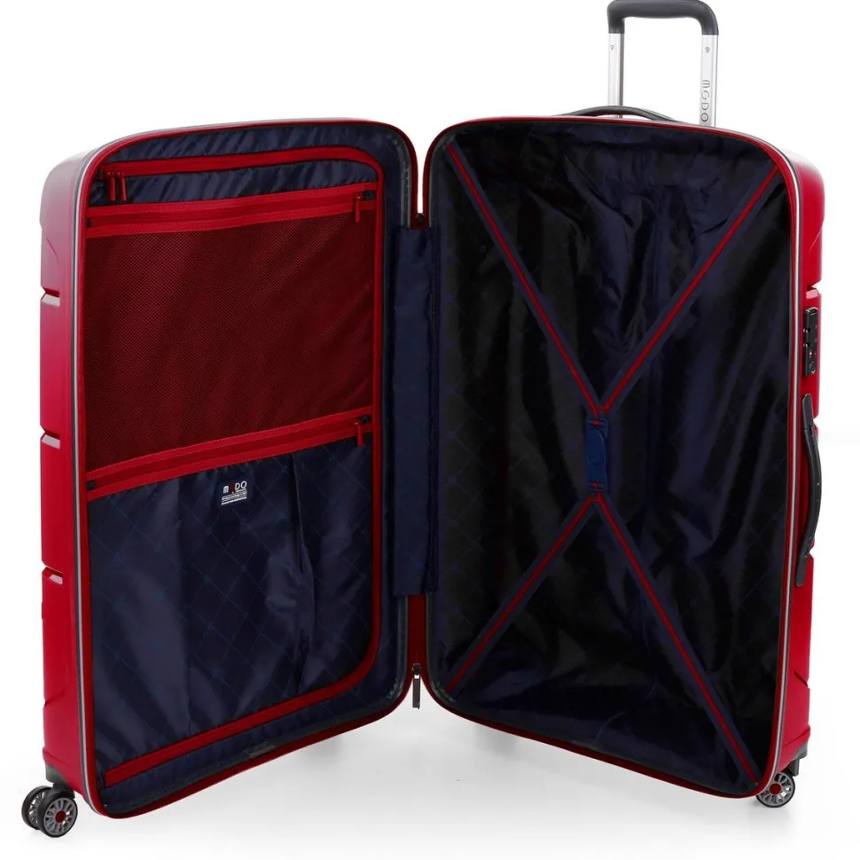 Set 3 Trolley MODO by Roncato Starlight 2.0 rosso