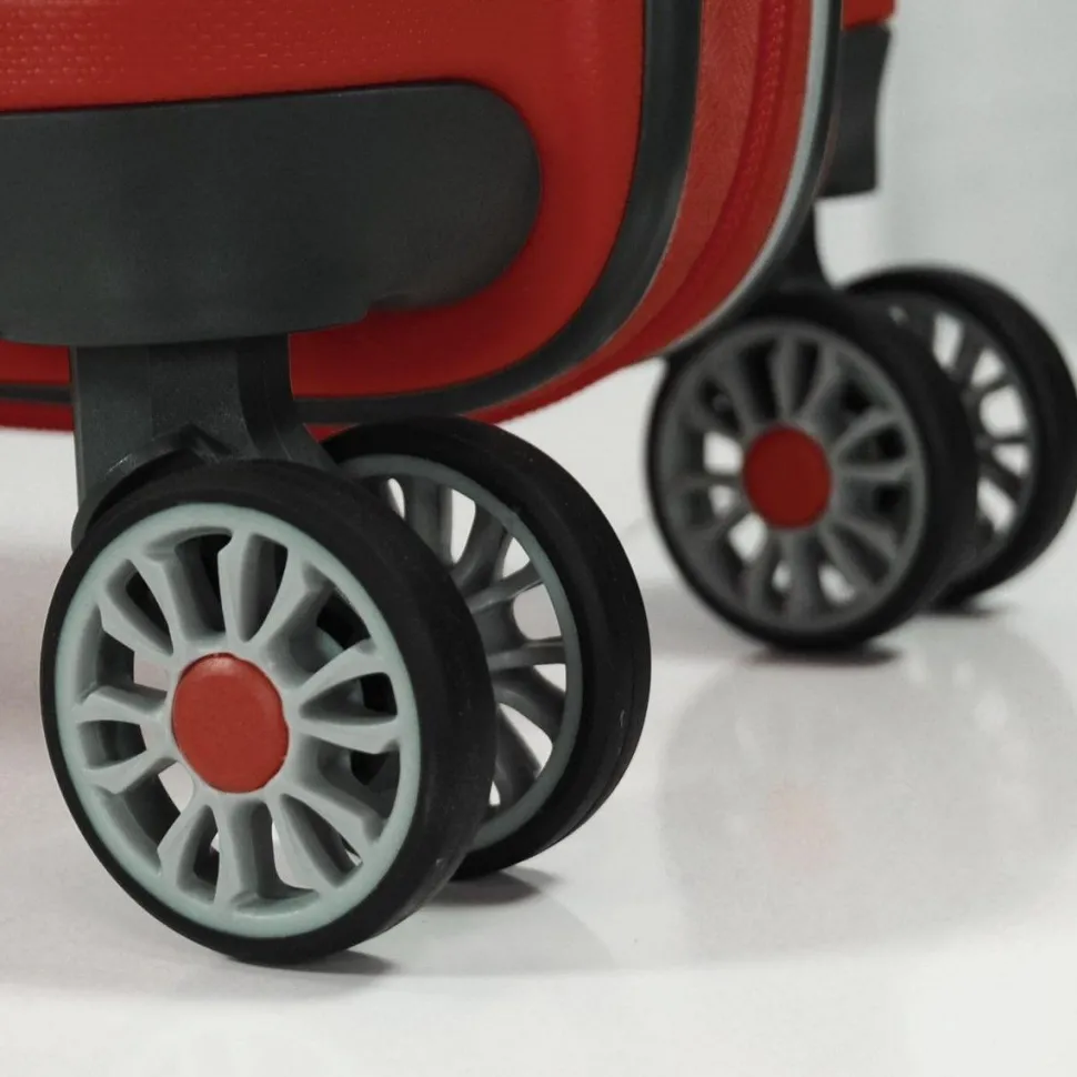 Set 3 Trolley MODO by Roncato Starlight 2.0 rosso