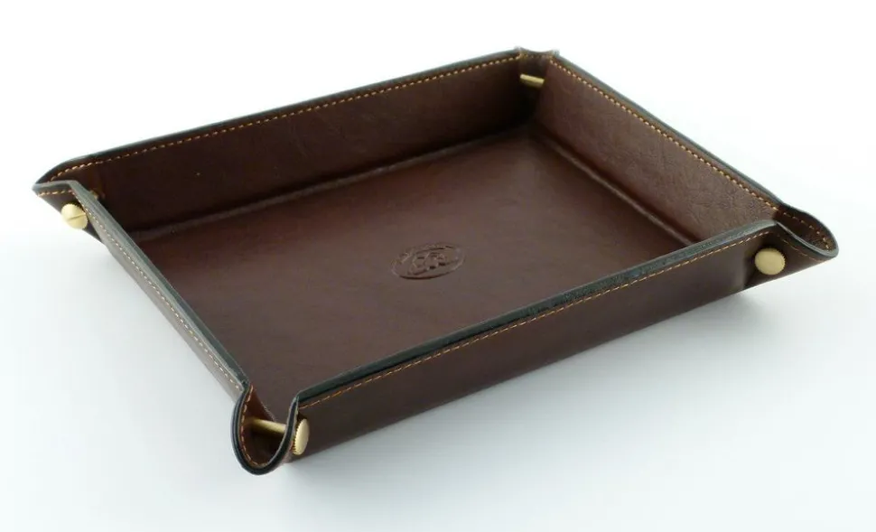 Svuotatasche in cuoio Tony Perotti art 1365L marrone