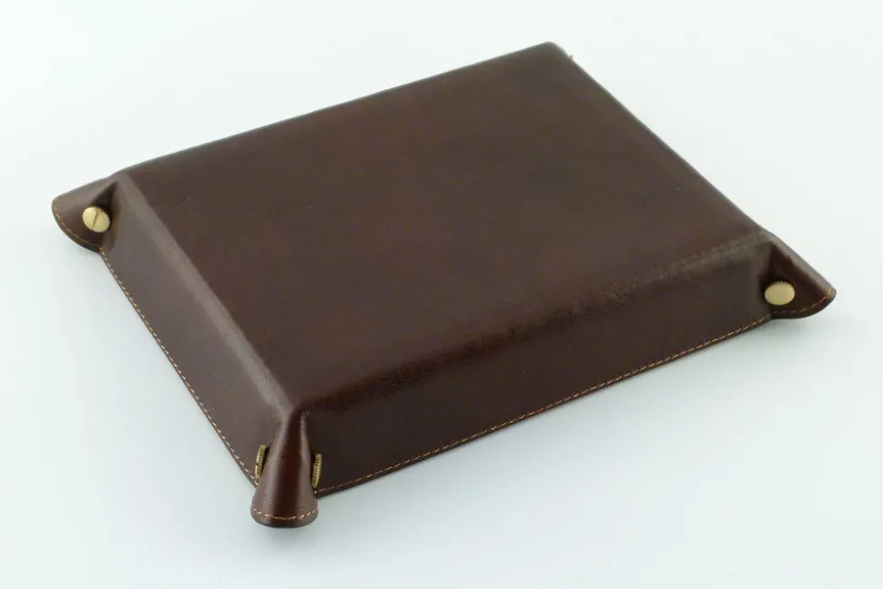 Svuotatasche in cuoio Tony Perotti art 1365L marrone