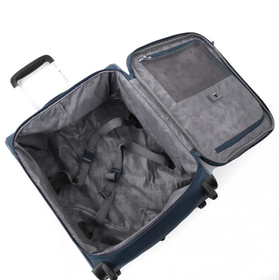 Trolley cabina Easyjet 45x36x20 Roncato Ironik 2.0 5327 Blu Notte