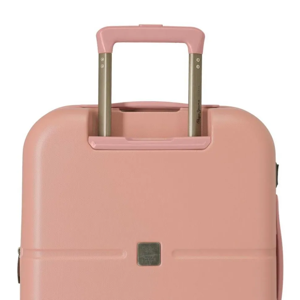 Trolley cabina espandibile Pepe Jeans Highlight Rosa