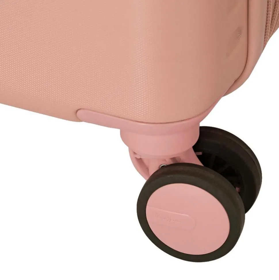 Trolley cabina espandibile Pepe Jeans Highlight Rosa