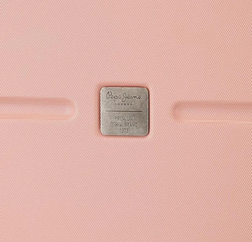 Trolley cabina espandibile Pepe Jeans Highlight Rosa