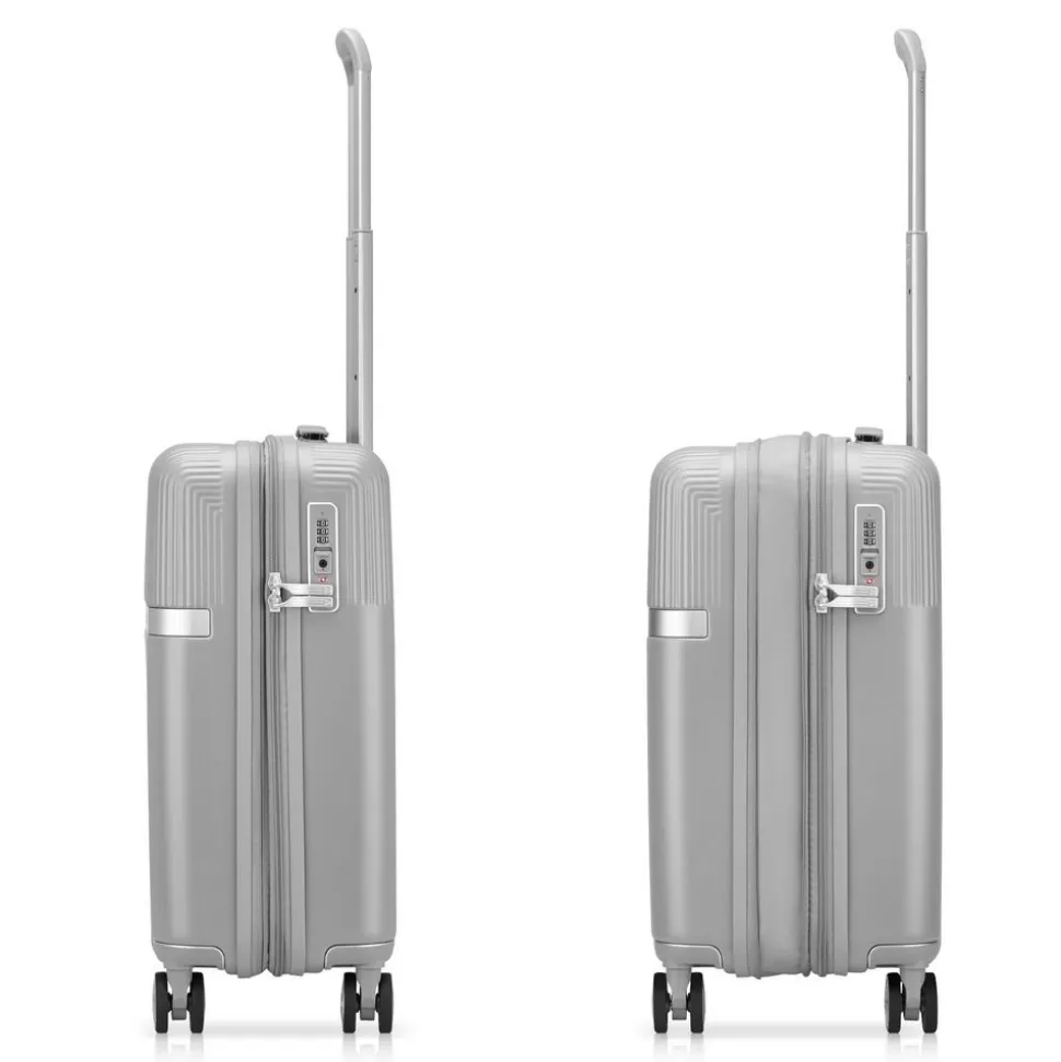 Trolley cabina espandibile Roncato AirGlam 9753 Grigio Perla
