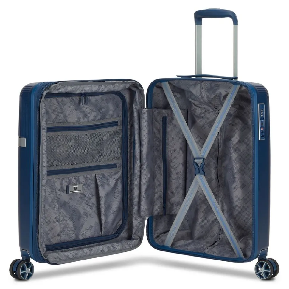 Trolley cabina espandibile Roncato AirGlam 9753 Blu Notte