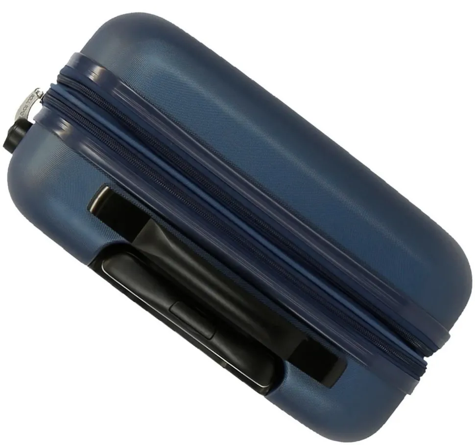Trolley cabina espandibile Roll Road India Blu