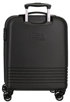 Trolley cabina espandibile Roll Road India Nero