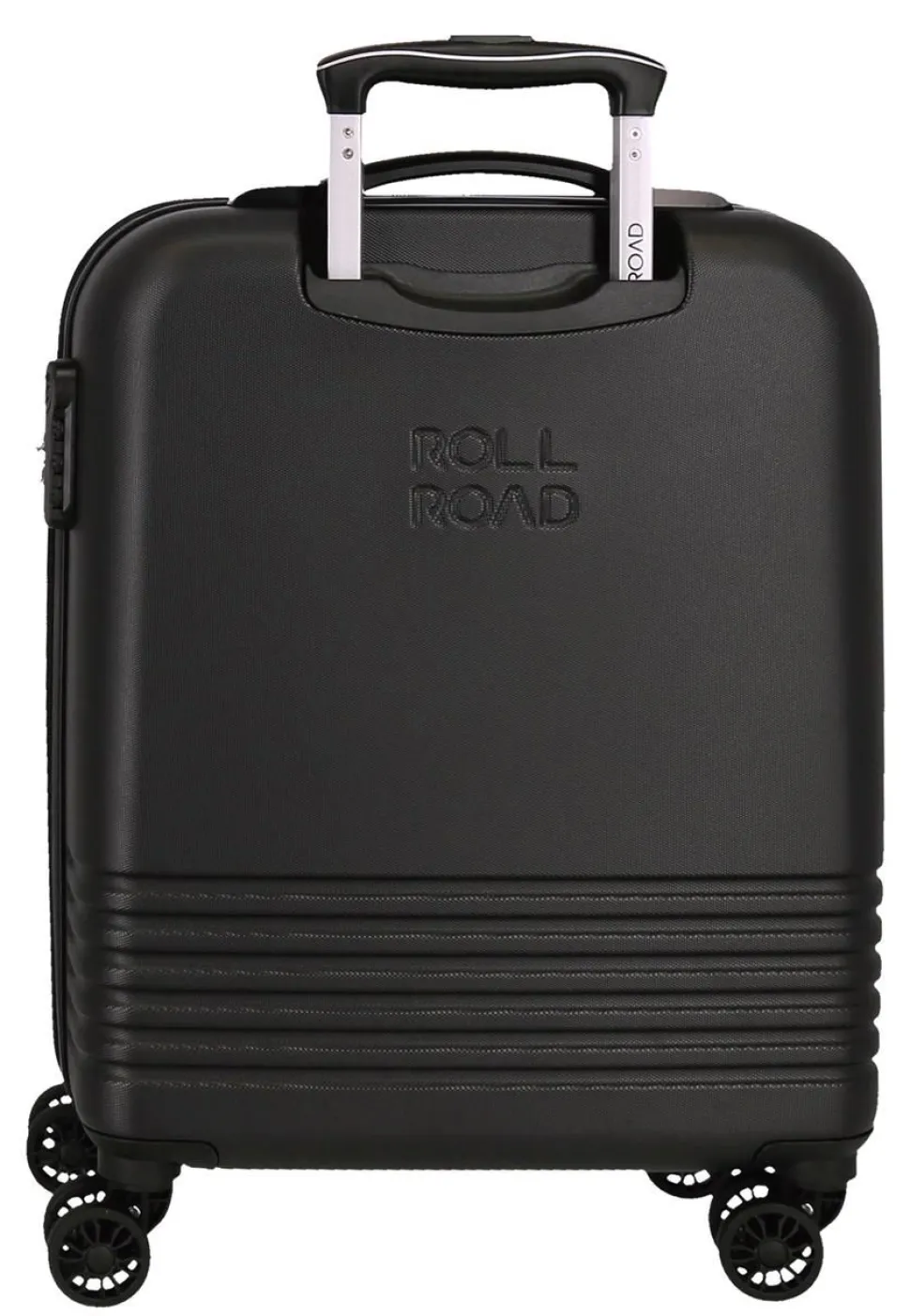 Trolley cabina espandibile Roll Road India Nero