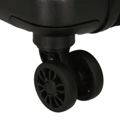 Trolley cabina espandibile Roll Road India Nero