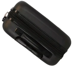 Trolley cabina espandibile Roll Road India Nero