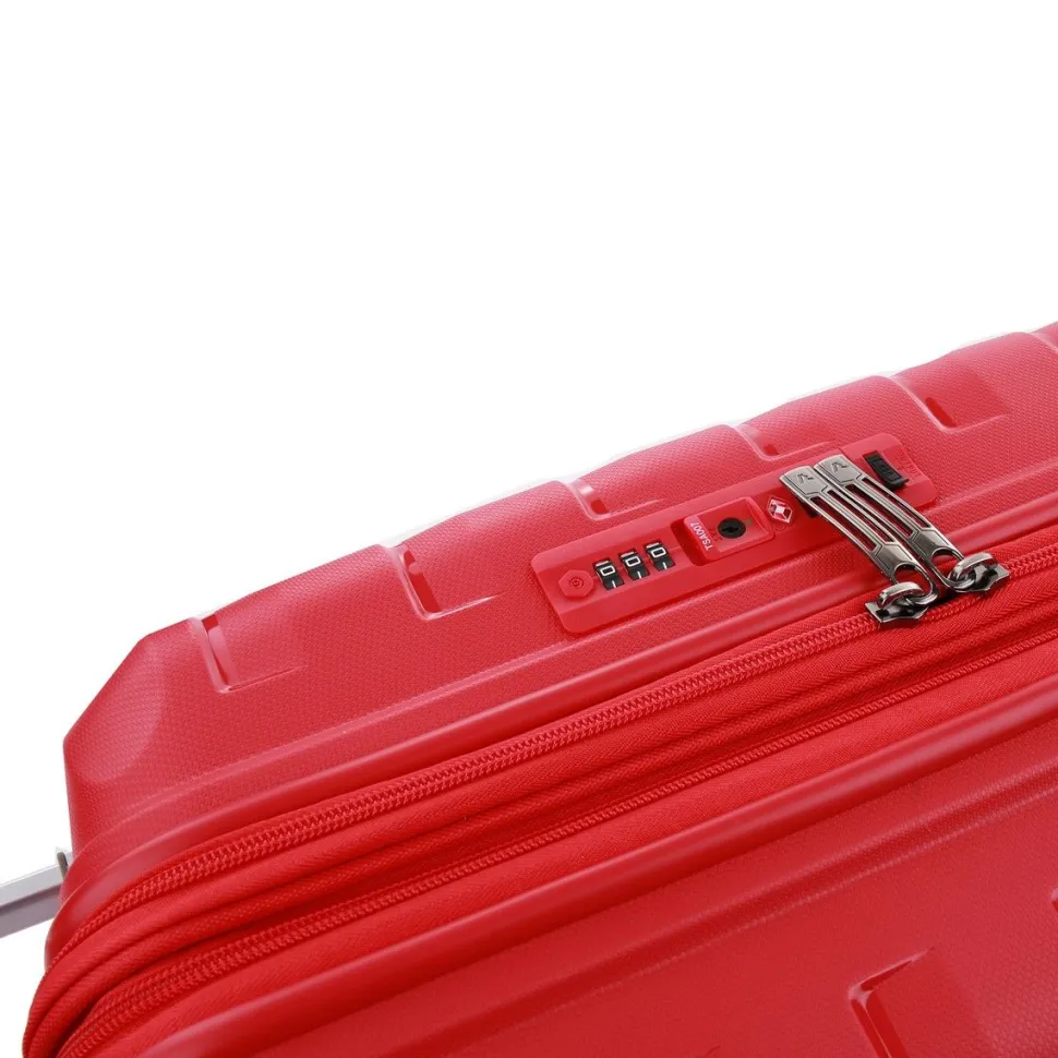 Trolley cabina espandibile Roncato Skyline 8153 Rosso