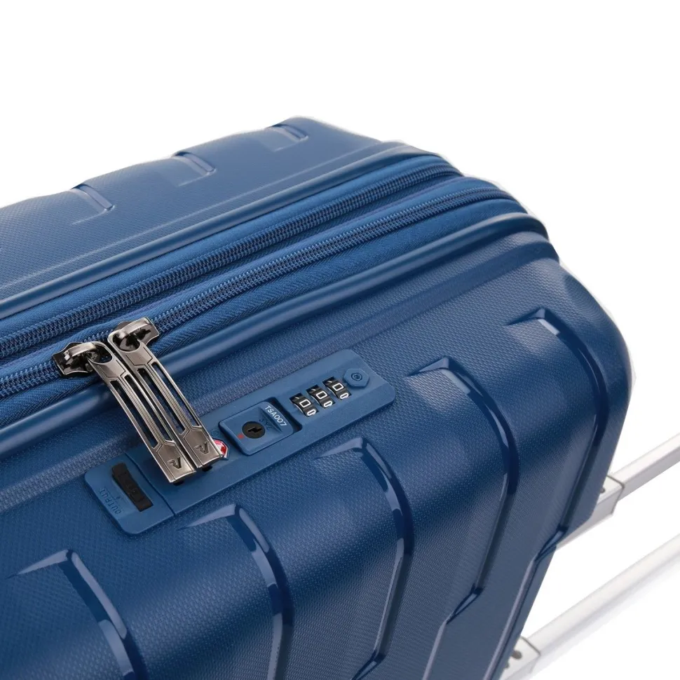 Trolley cabina espandibile Roncato Skyline 8153 Navy Blu