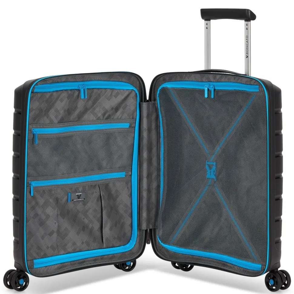 Trolley cabina Roncato B-Flying Neon 7983 Nero