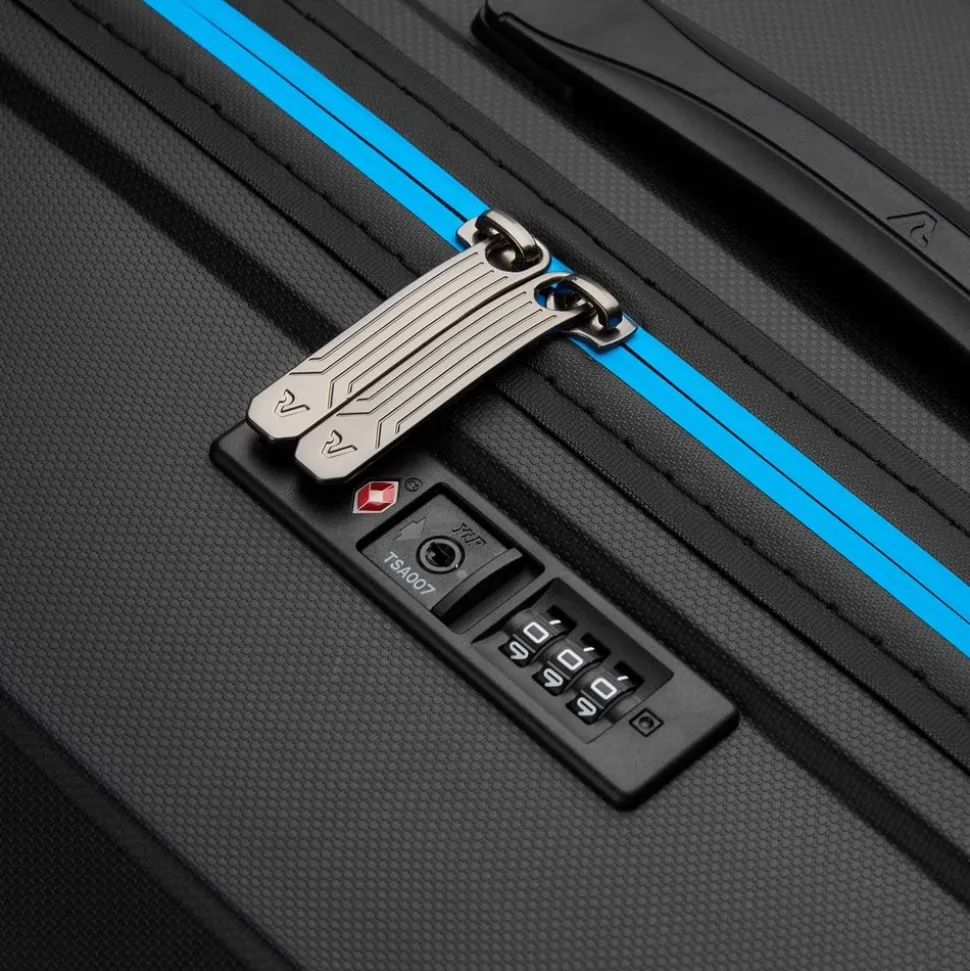 Trolley cabina Roncato B-Flying Neon 7983 Nero