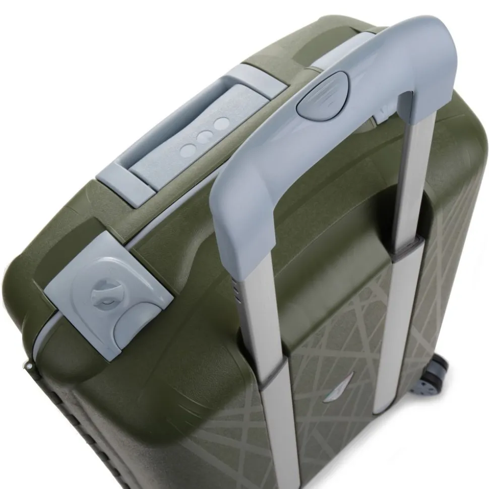 Trolley cabina Roncato Light 4 ruote Verde Militare