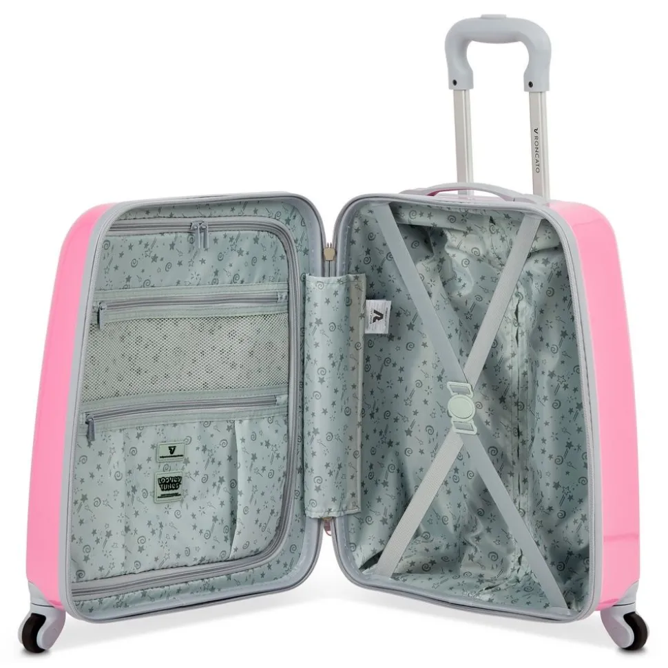 Trolley cabina Roncato Looney Tunes Bugs Bunny Rosa