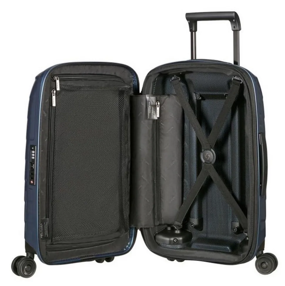 Trolley cabina Samsonite Attrix Steel Blue