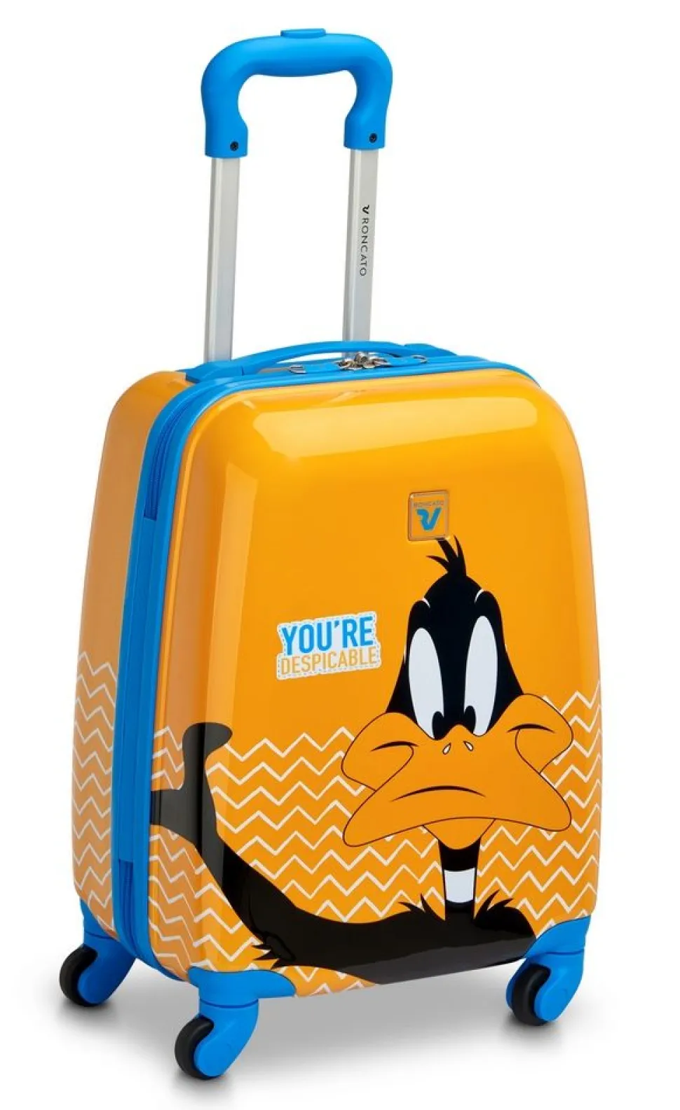 Trolley cabina XS Roncato Looney Tunes Duffy Duck Arancio