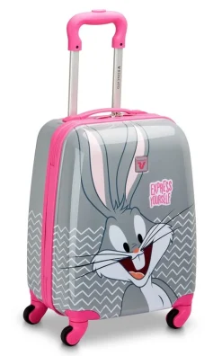Trolley cabina XS Roncato Looney Tunes Bugs Bunny Grigio