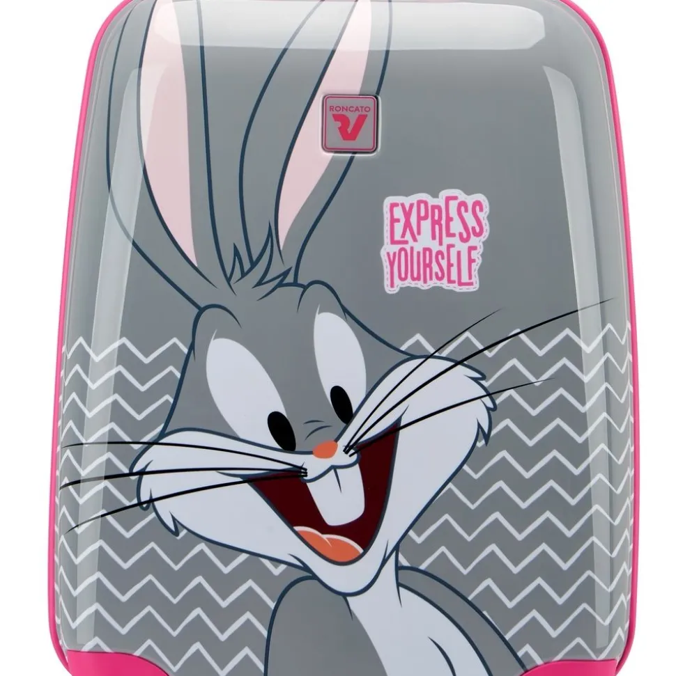 Trolley cabina XS Roncato Looney Tunes Bugs Bunny Grigio