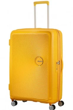 Trolley espandibile American Tourister Soundbox 77cm Golden Yellow