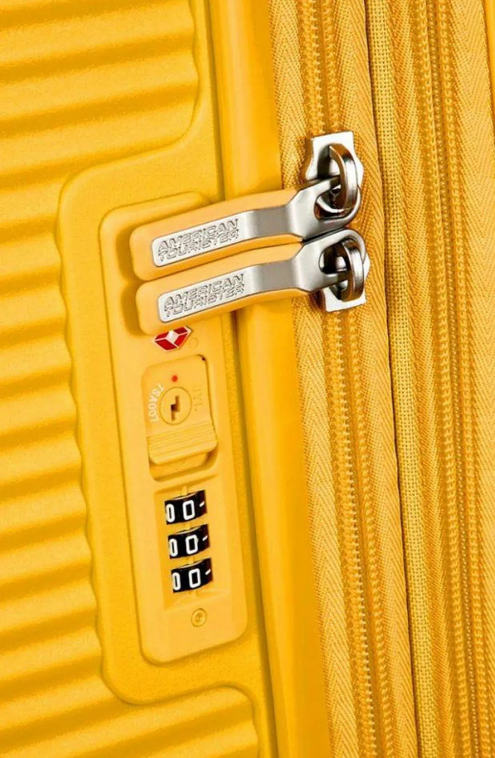 Trolley espandibile American Tourister Soundbox 77cm Golden Yellow