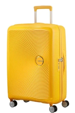 Trolley espandibile American Tourister Soundbox 67cm Golden Yellow