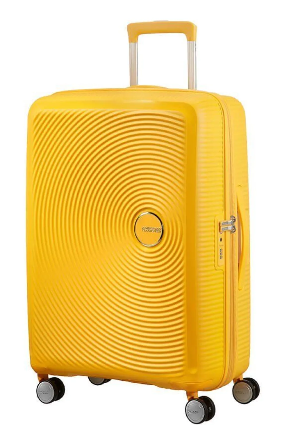 Trolley espandibile American Tourister Soundbox 67cm Golden Yellow