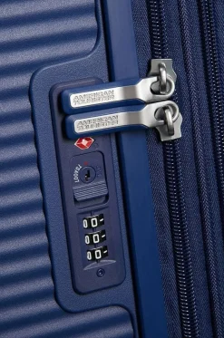 Trolley espandibile American Tourister Soundbox 77cm Midnight Navy
