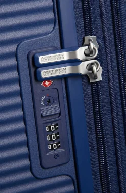 Trolley espandibile American Tourister Soundbox 67cm Midnight Navy